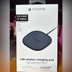Mophie 15W Wireless Charging Pad - Dark Gray